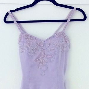 Gorgeous size 2 lilac fitted gown